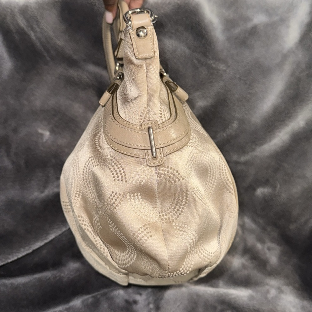 SATIN COACH SHOULDER BAG - Picture 5 of 16